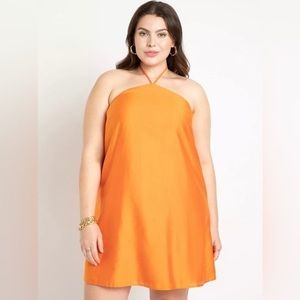NWT Eloquii Halter Mini Dress